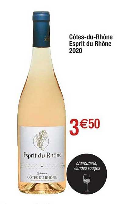 côtes-du-rhône esprit du rhône 2020