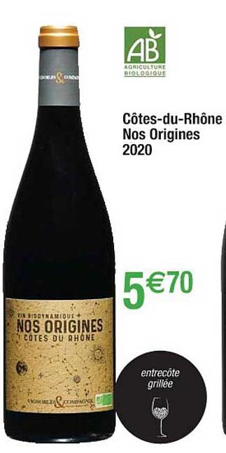 côtes-du-rhône nos origines 2020