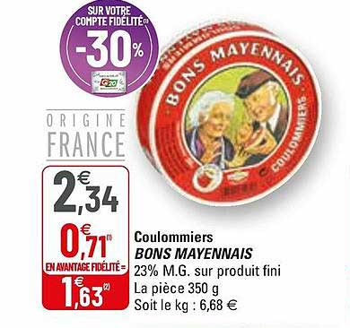 coulommiers bons mayennais