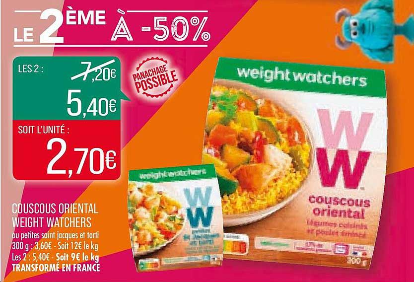 couscous oriental weight watchers