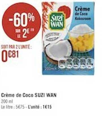 crème de coco suzi wan