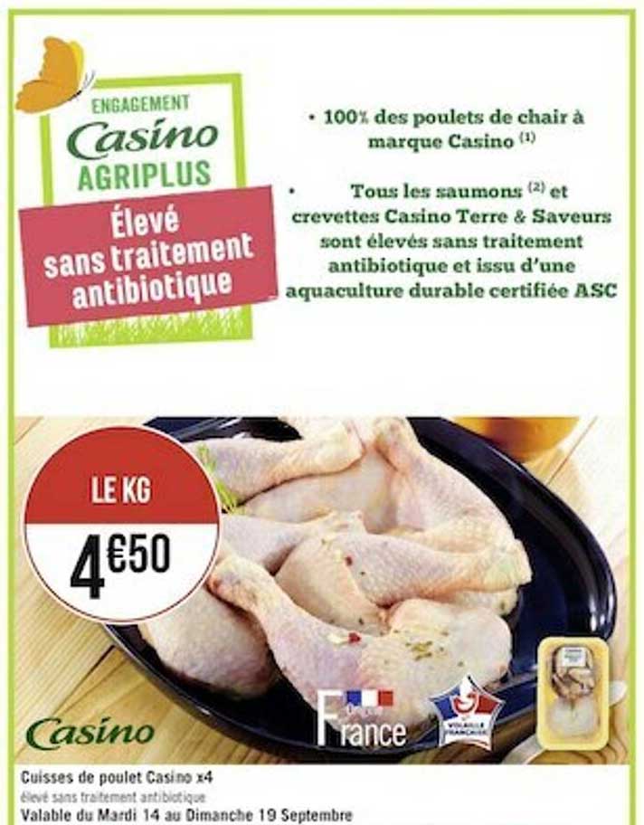 Cuisses De Poulet Casino X4