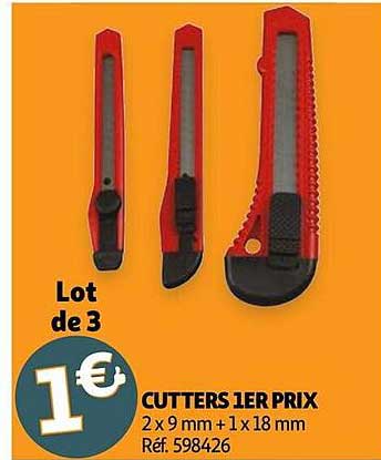 cutters 1er prix