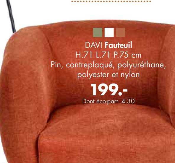 davi fauteuil