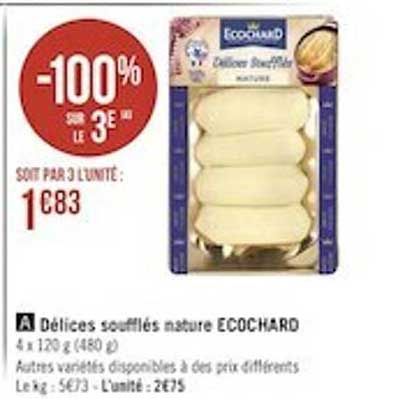 Délices Soufflés Nature écochard