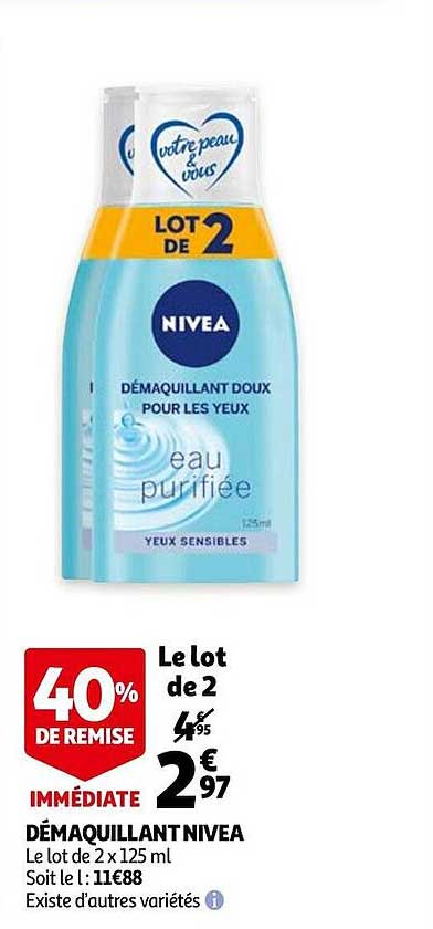Démaquillant Nivea