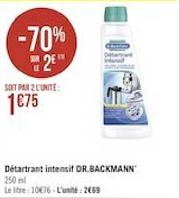 détartrant intensif dr. backmann