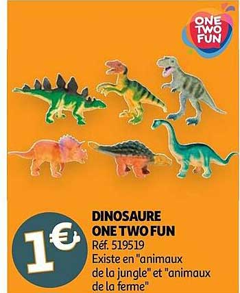 dinosaure one two fun