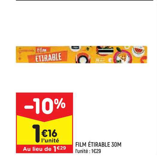 film étirable 30m