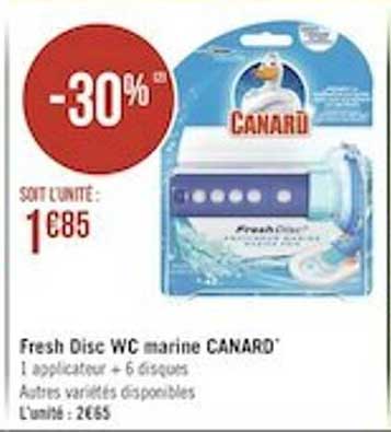 fresh disc wc marine canard