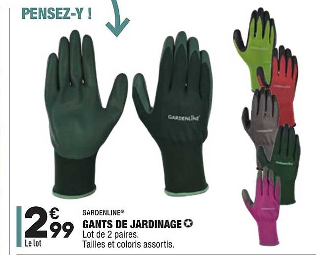 Gants De Jardinage Gardenline