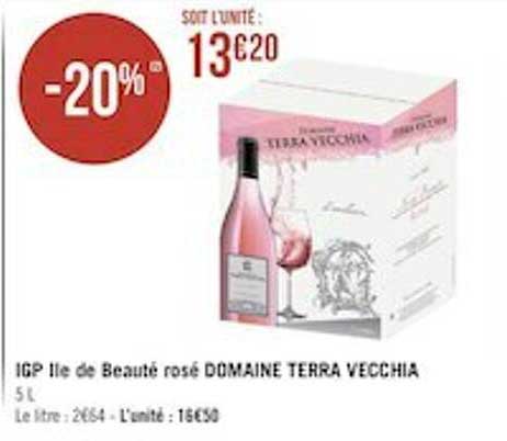igp île de beauté rosé domaine terra vecchia