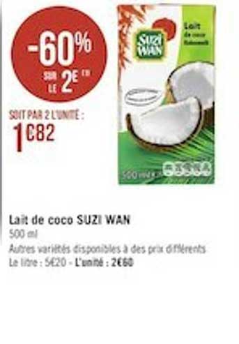 lait de coco suzi wan