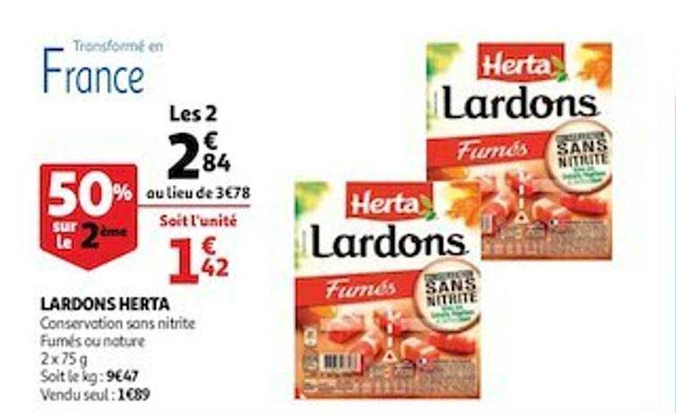 Lardons Herta