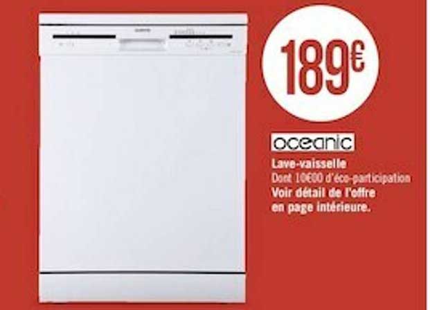 lave-vaisselle oceanic