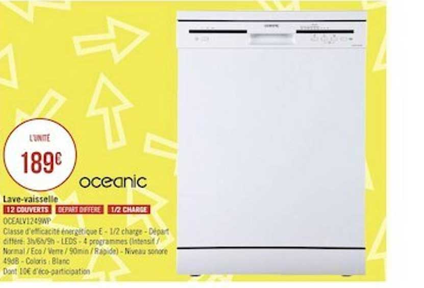 lave-vaisselle oceanic