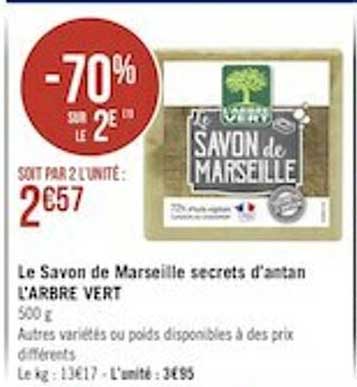 le savon de marseille secrets d'antan l'arbre vert