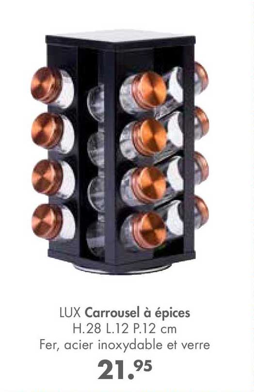 lux carrousel à épices