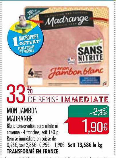 mon jambon madrange