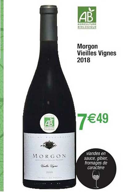 morgon vieilles vignes 2018