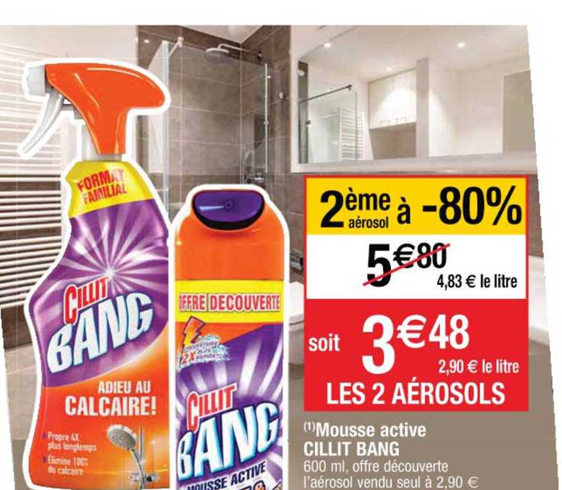 mousse active cillit bang