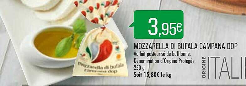Mozzarella Di Bufala Campana Dop