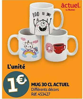 Mug 30 Cl Actuel