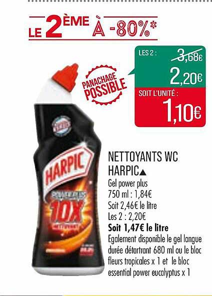 Nettoyants Wc Harpic
