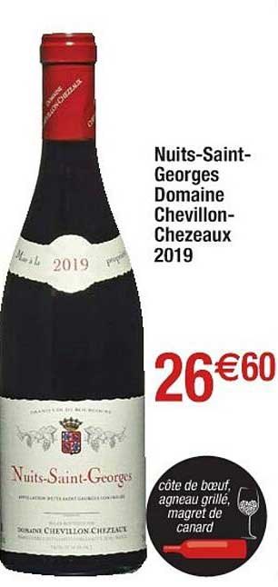 nuits-saint-georges domaine chevillon-chezeaux 2019