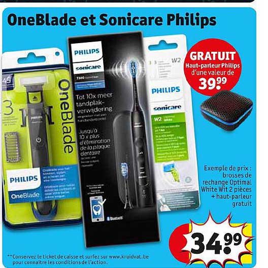 oneblade et sonicare philips