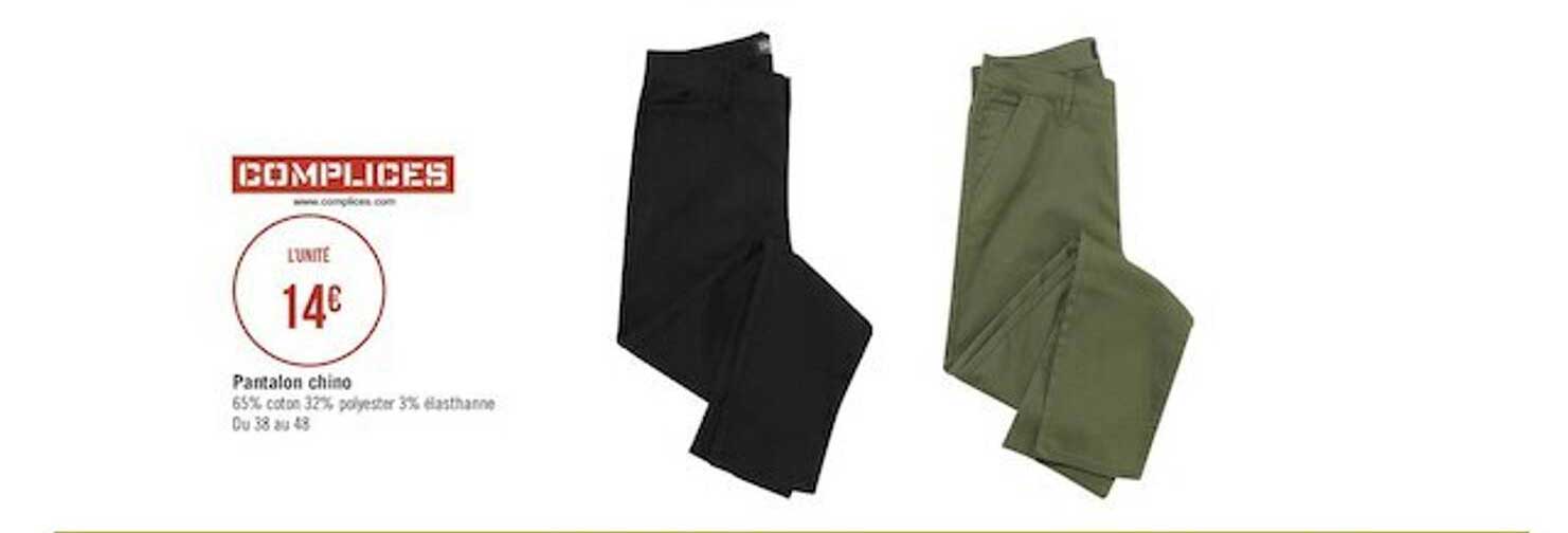 pantalon chino complices