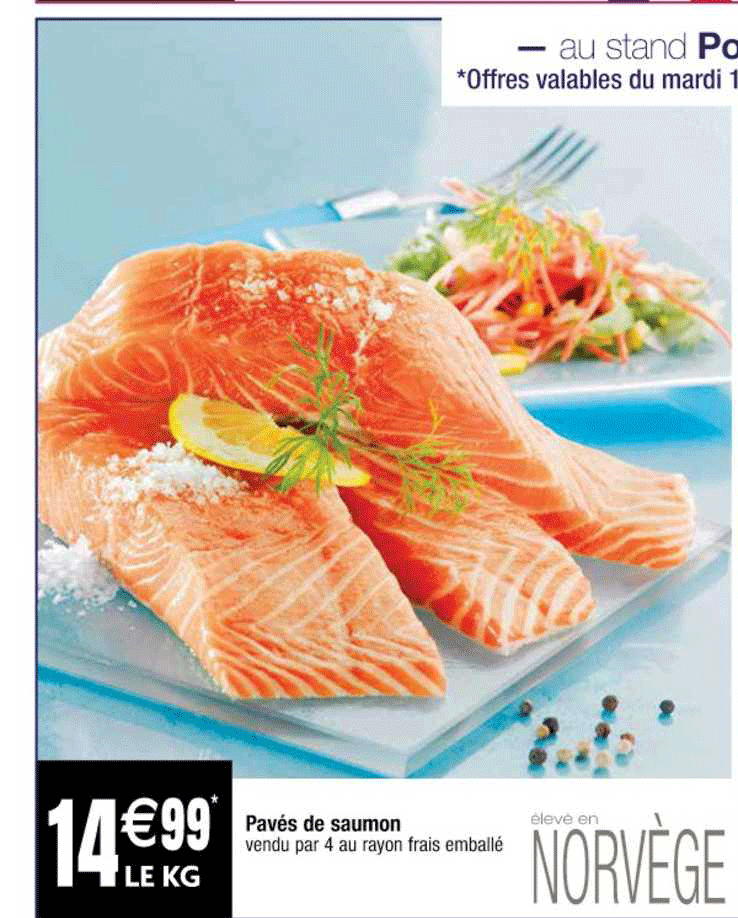 Pavés De Saumon