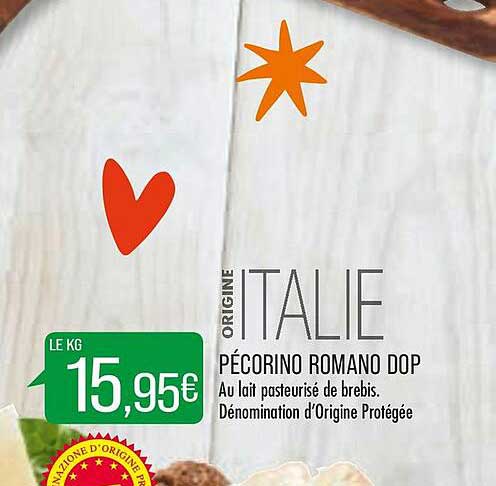 pécorino romano dop