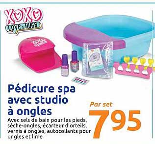 pédicure spa avec studio à ongles