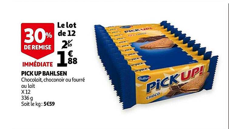 pick up bahlsen 30% de remise immédiate