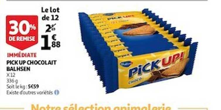 pick up chocolait balhsen