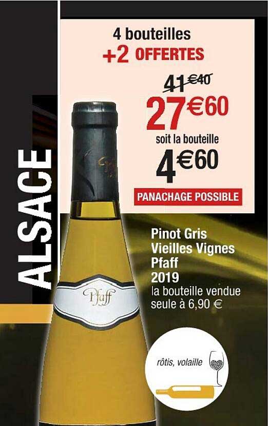 pinito gris vieilles vignes pfaff 2019