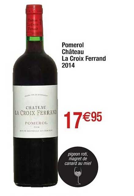 Pomerol Château La Croix Ferrand 2014