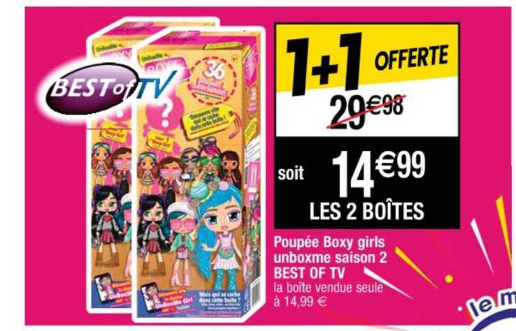 poupée boxy girls unboxme saison 2 best of tv