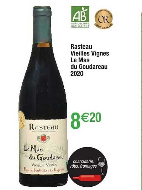 Rasteau Vieilles Vignes Le Mas Du Goudareau 2020