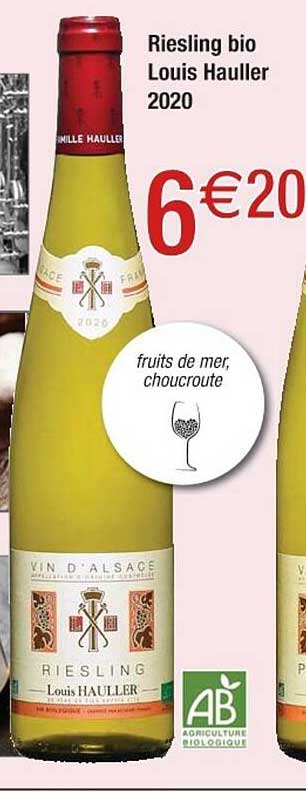 riesling bio louis hauller 2020