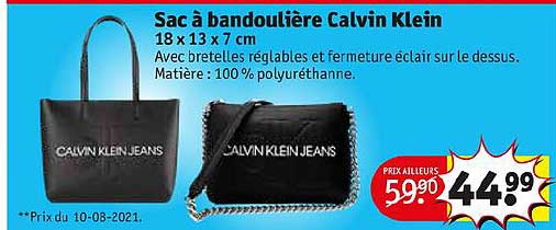 sac à bandoulière calvin klein