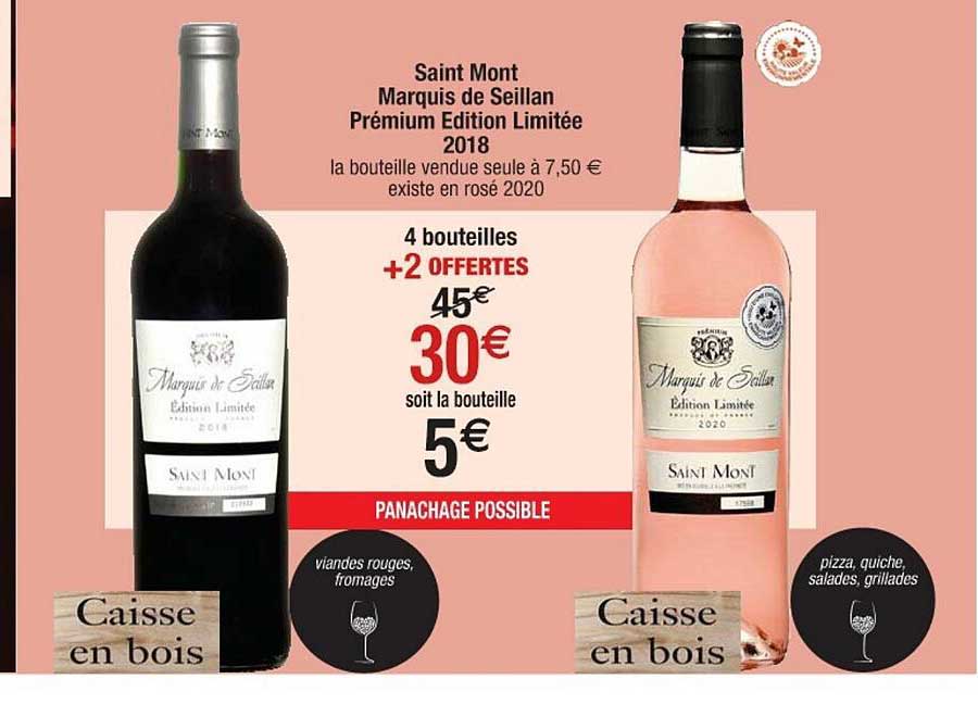 saint mont marquis de seillan prémium édition limitée 2018