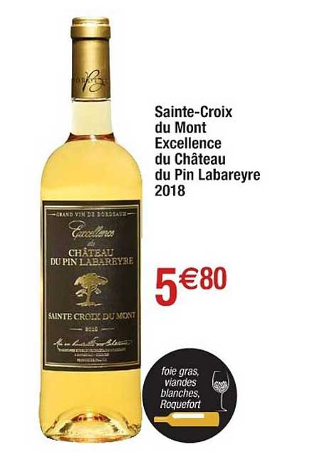 sainte-croix du mont excellence du château du pin labareyre 2018