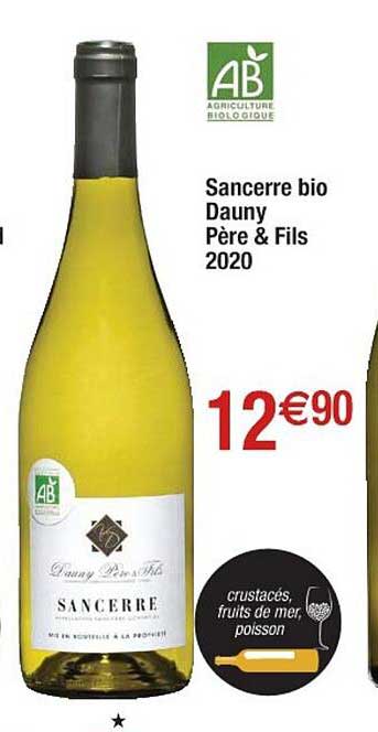 sancerre bio dauny père & fils 2020