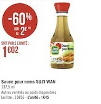 sauce pour nems suzi wan