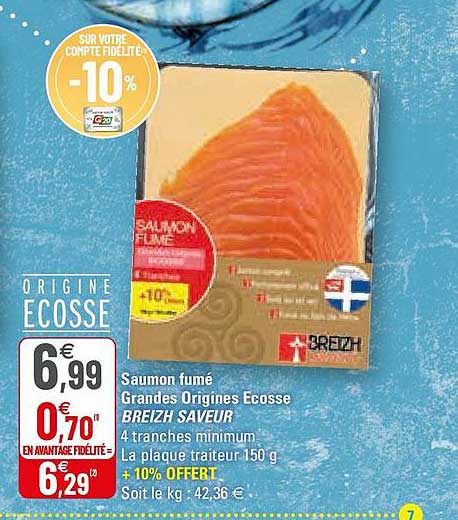 saumon fumé grandes origines écosse breizh saveur