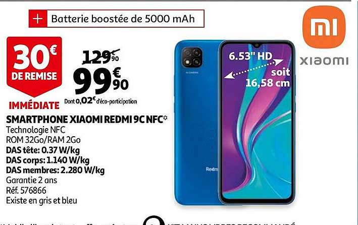 smartphone xiaomi redmi 9c nfc
