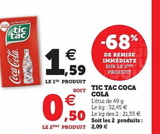 tic tac cola cola