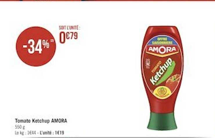 tomato ketchup amora